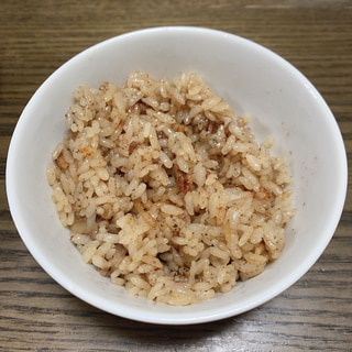 牛丼の残りで炊き込みご飯